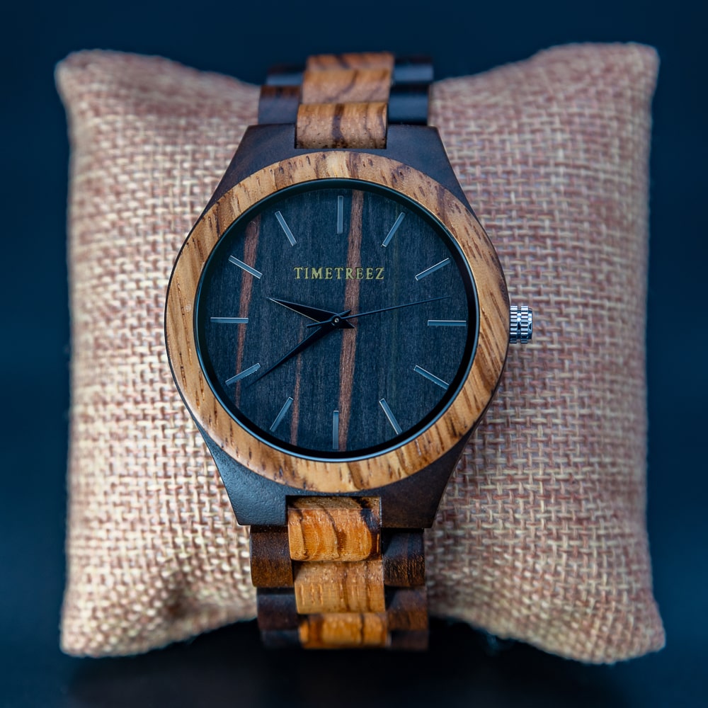 Montre en bois homme - Among Zébra