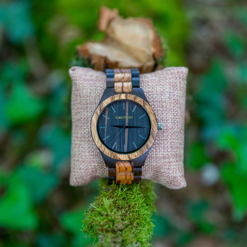 Montre en bois homme - Among Zébra