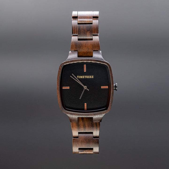 Montre en bois homme - Dark Ebony