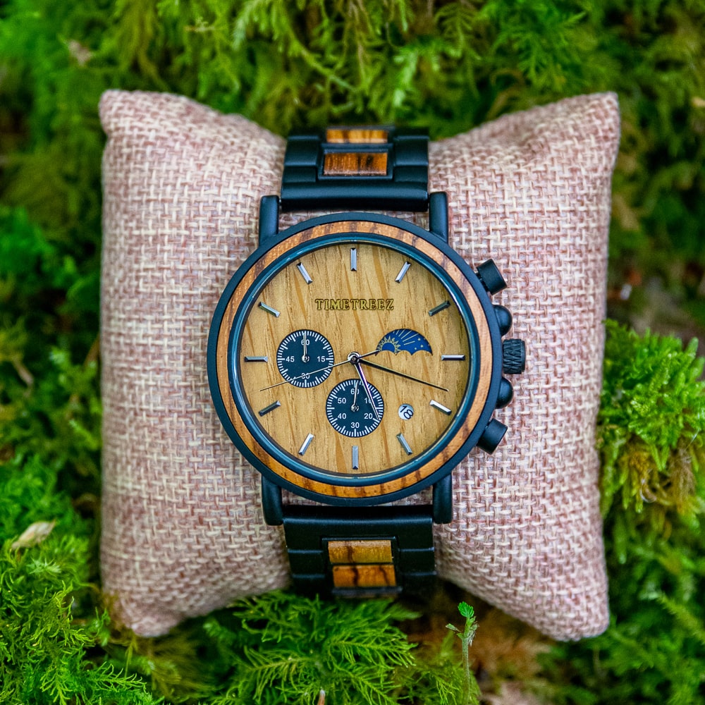 Montre en bois homme - Yellow Stone